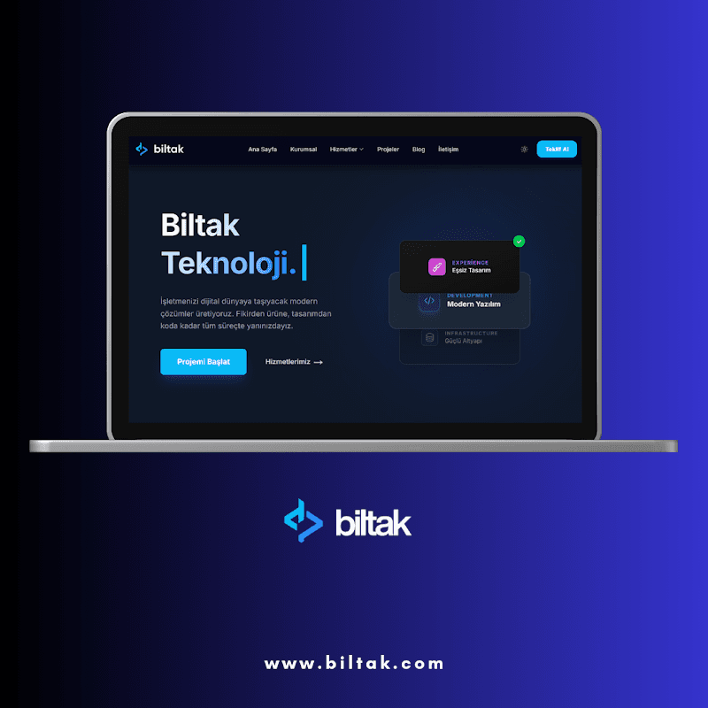 Biltak Kurumsal Web Tasarım ve Yazılım Ajansı görseli