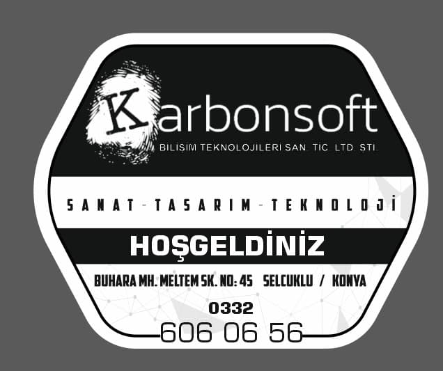 KARBONSOFT BİLİŞİM TEKNOLOJİLERİ SAN. TİC. LTD. ŞTİ. görseli