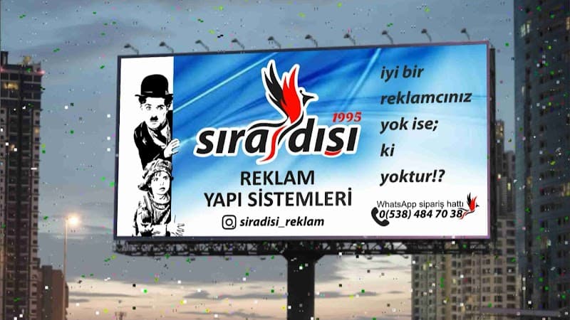 Sıradışı Reklam görseli