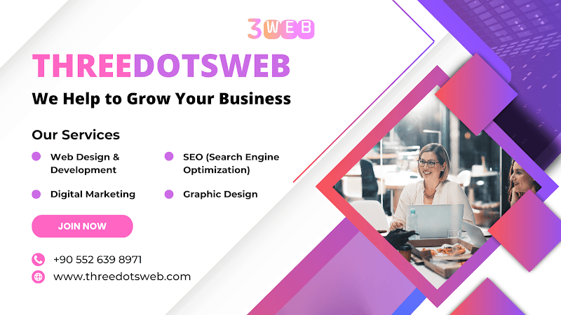 Three Dots Web - Türkiye'de Web Tasarım, SEO ve Dijital Pazarlama Ajansı görseli