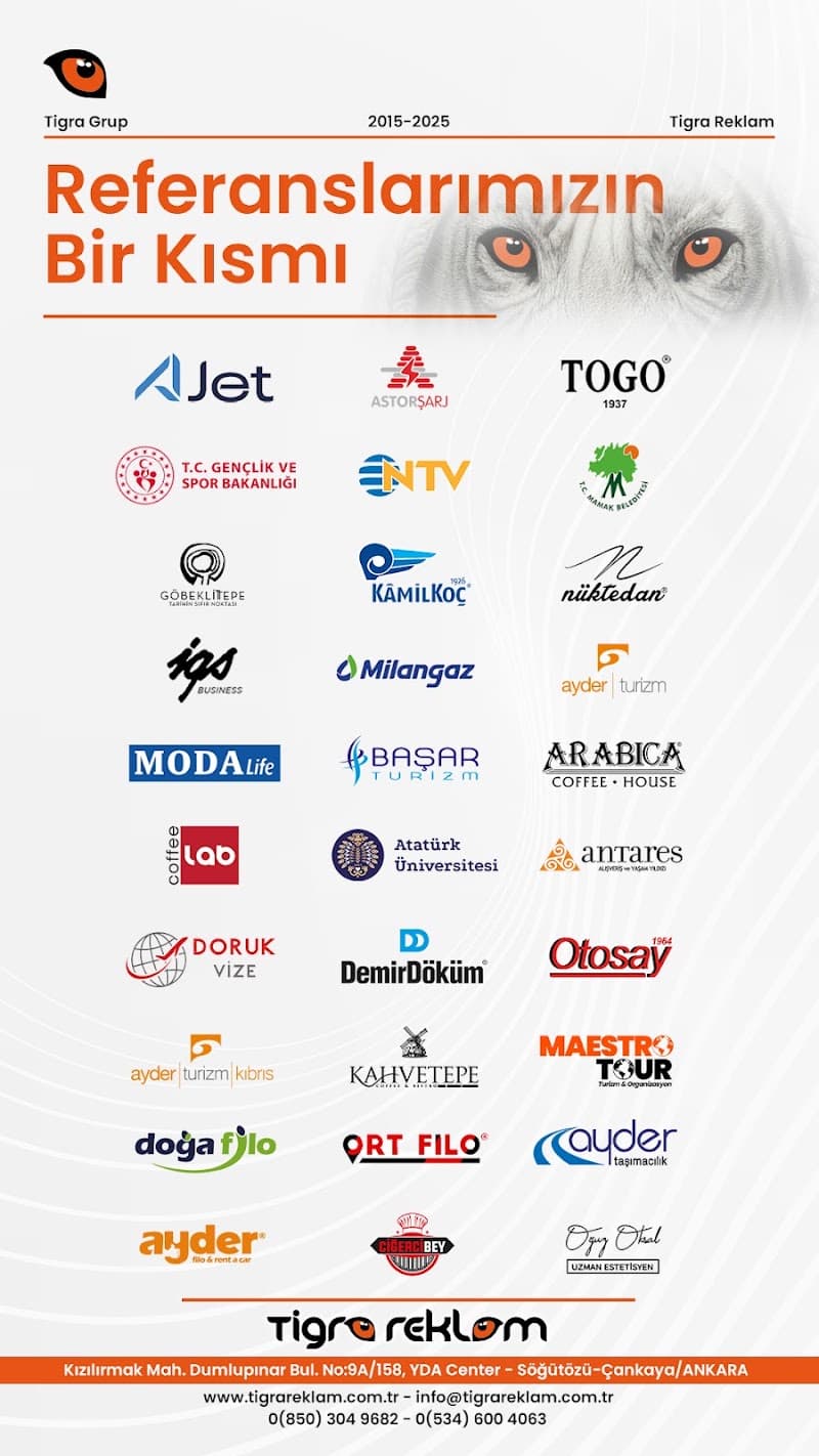 Tigra Reklam Ajansı | Web Tasarım | SEO & Reklam görseli